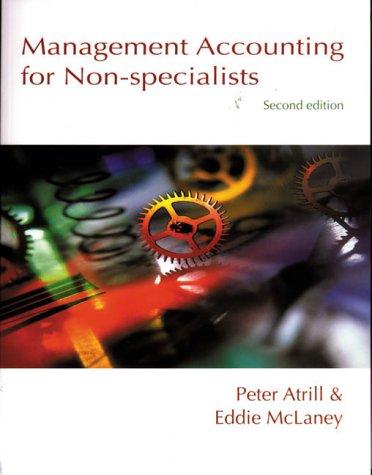 Management accounting for non-specialists