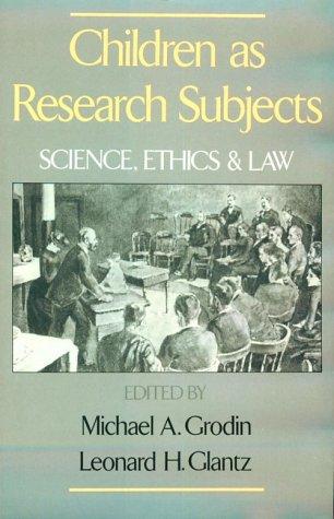 Children as research subjects