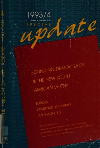 Founding democracy and the new South African voter