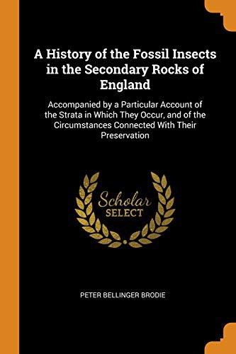 A History of the Fossil Insects in the Secondary Rocks of England