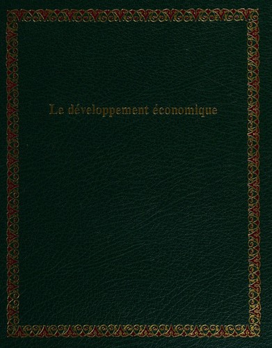 Le Développement économique