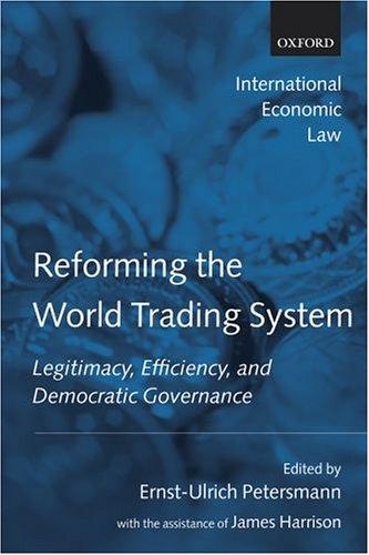 Reforming the world trading system
