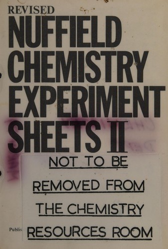 Revised Nuffield Chemistry