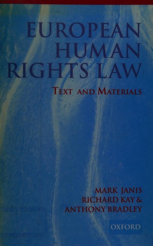 European Human Rights Law