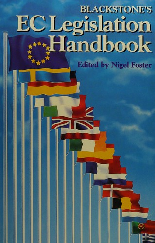 Blackstone's EC Legislation Handbook