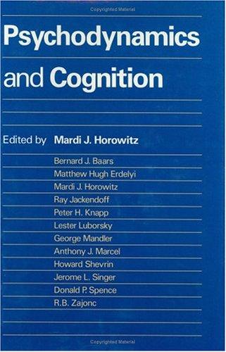 Psychodynamics and cognition