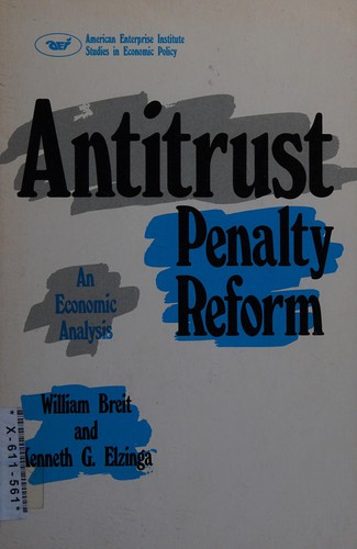 Antitrust penalty reform