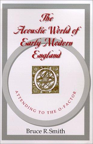 The acoustic world of early modern England