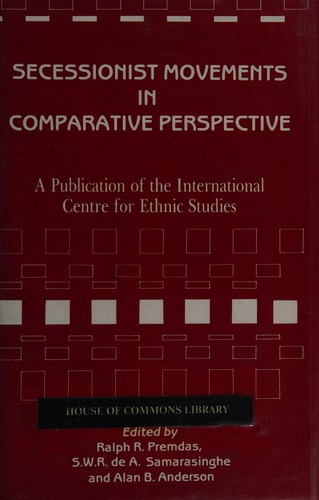 Secessionist Movements in Comparative Perspective