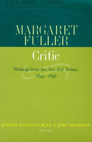 Margaret Fuller, Critic
