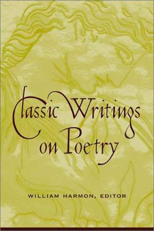 Classic writings on poetry