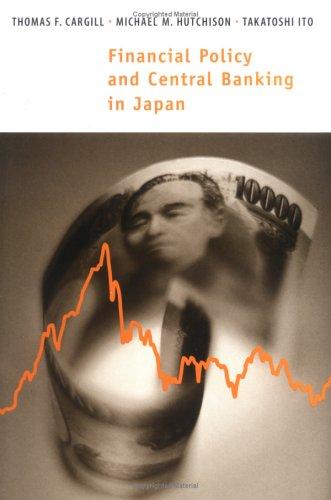Financial policy and central banking in Japan