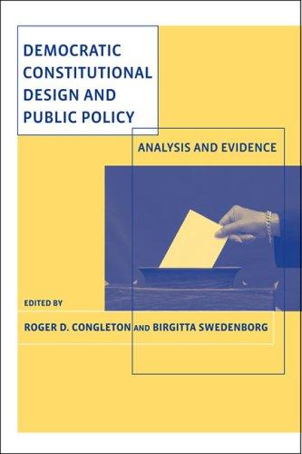 Democratic constitutional design and public policy