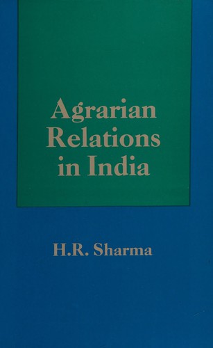 Agrarian Relations in India