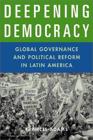Deepening Democracy