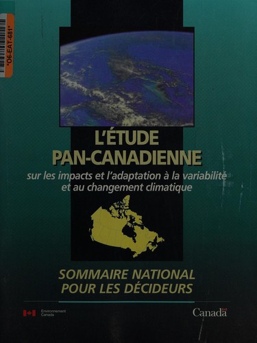 The Canada Country Study: Climate Impacts and Adaptation