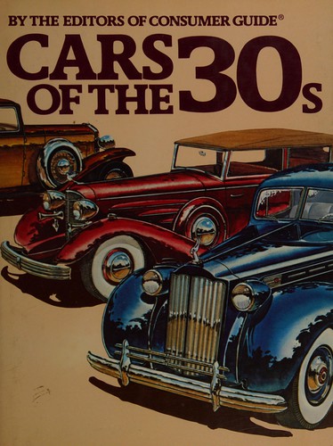 Cars of the 30s