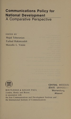 Communications policy for national development
