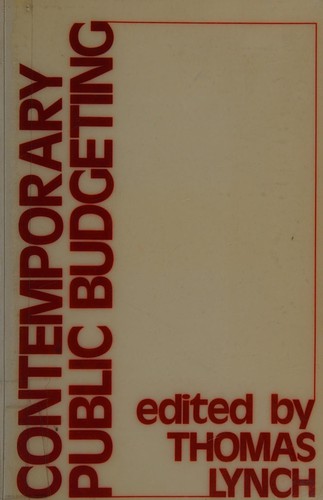 Contemporary public budgeting