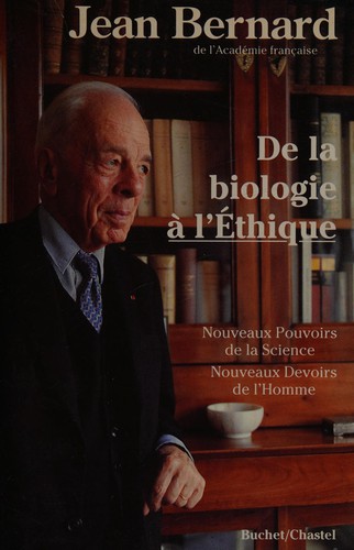 De la biologie à l'éthique