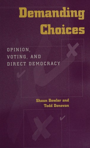 Demanding choices