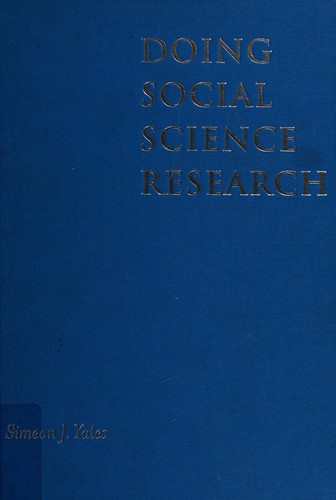 Doing Social Science Research