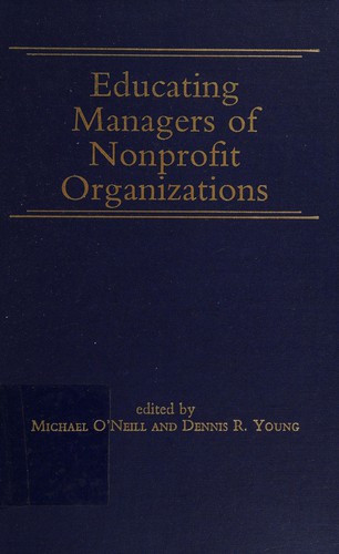 Educating Managers of Nonprofit Organizations