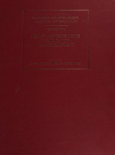 Equity and excellence in education for development