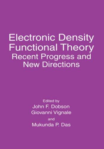 Electronic Density Functional Theory