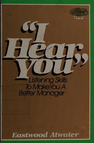 I hear you
