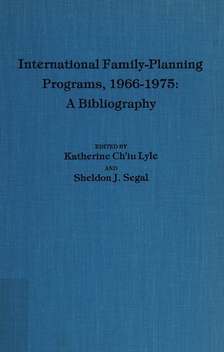 International family planning programs, 1966-1975