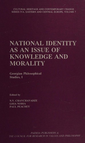 National Identity as an Issue of Knowledge and Morality