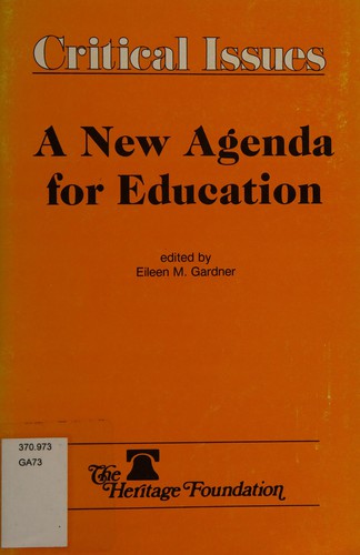 A New Agenda for Education
