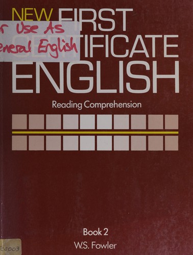 New First Certificate English