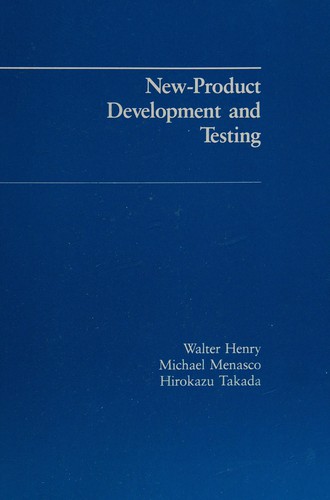 New-product development and testing