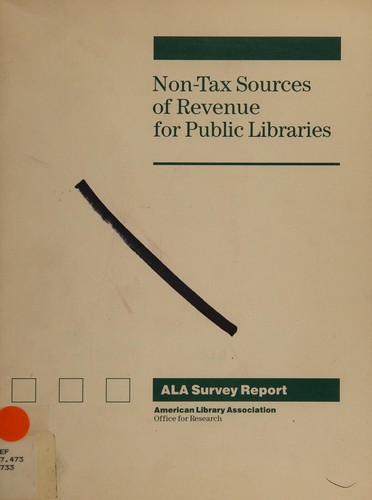 Non-tax Sources of Revenue for Public Libraries