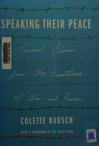 Speaking their peace