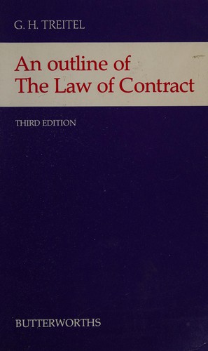 An outline of the law of contract