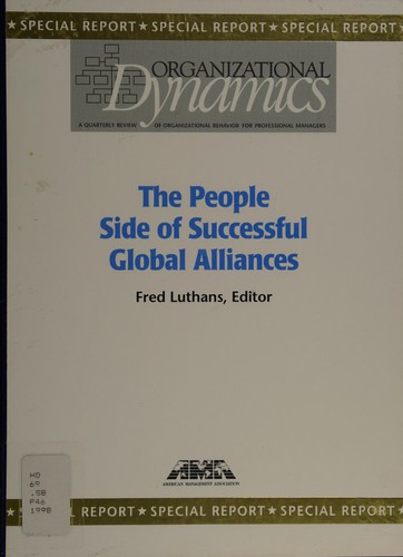 The People side of successful global alliances