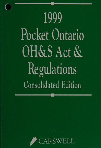 Pocket Ontario OH&S Act and Regulations
