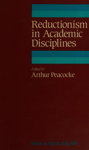 Reductionism in academic disciplines