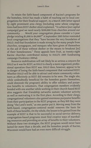 Religious interests in community conflict