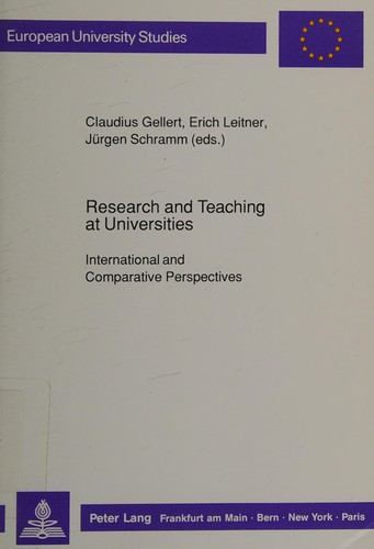 Research and Teaching at Universities