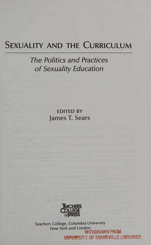 Sexuality and the curriculum