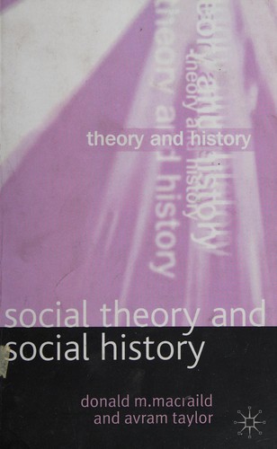 Social Theory and Social History