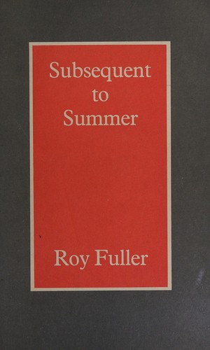 Subsequent to summer