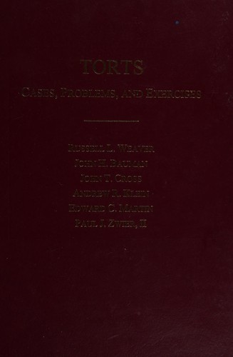Torts: Cases, Problems, and Exercises