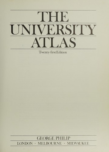 The University Atlas