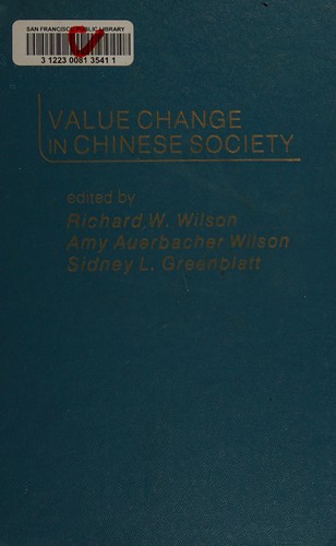 Value Change in Chinese Society