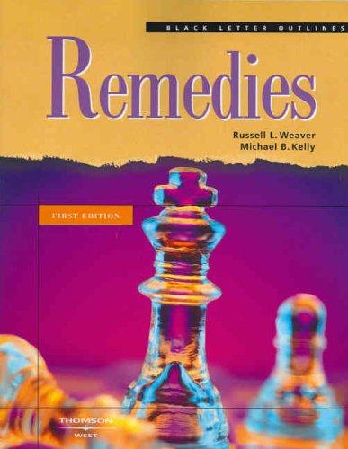 Remedies (Black Letter Outlines)